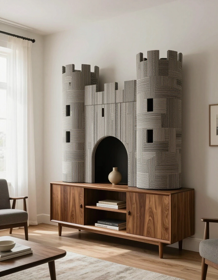 15. Mid-Century Modern Castlecore