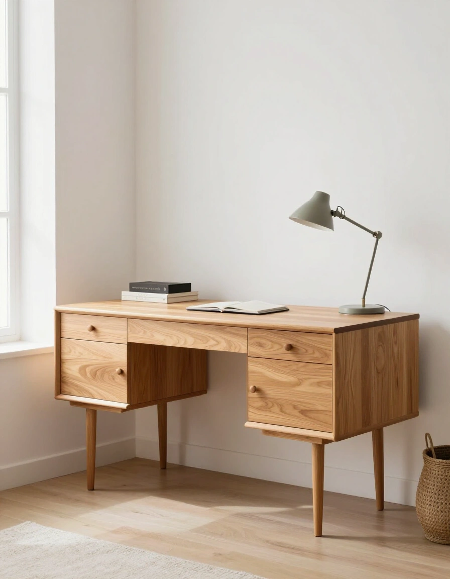 15. Mid-Century Modern Home Office