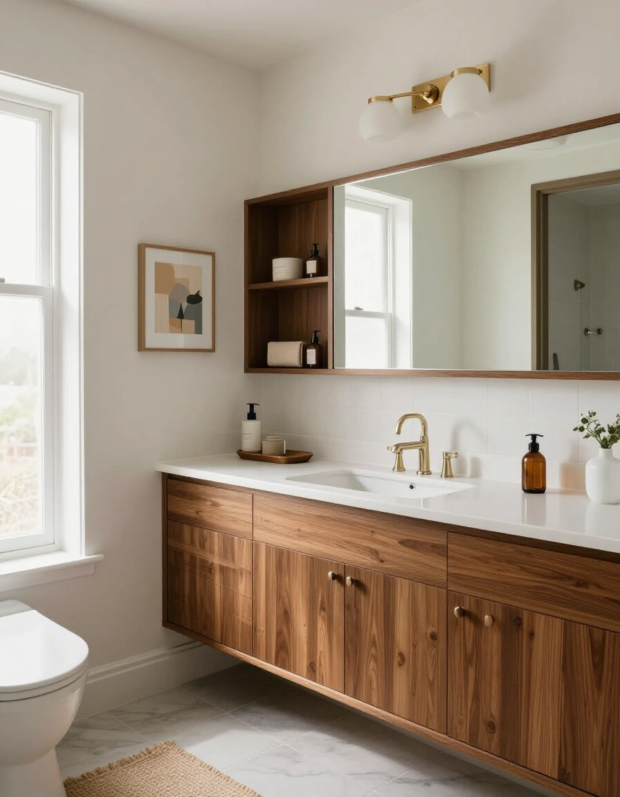 14. Mid-Century Modern Touch