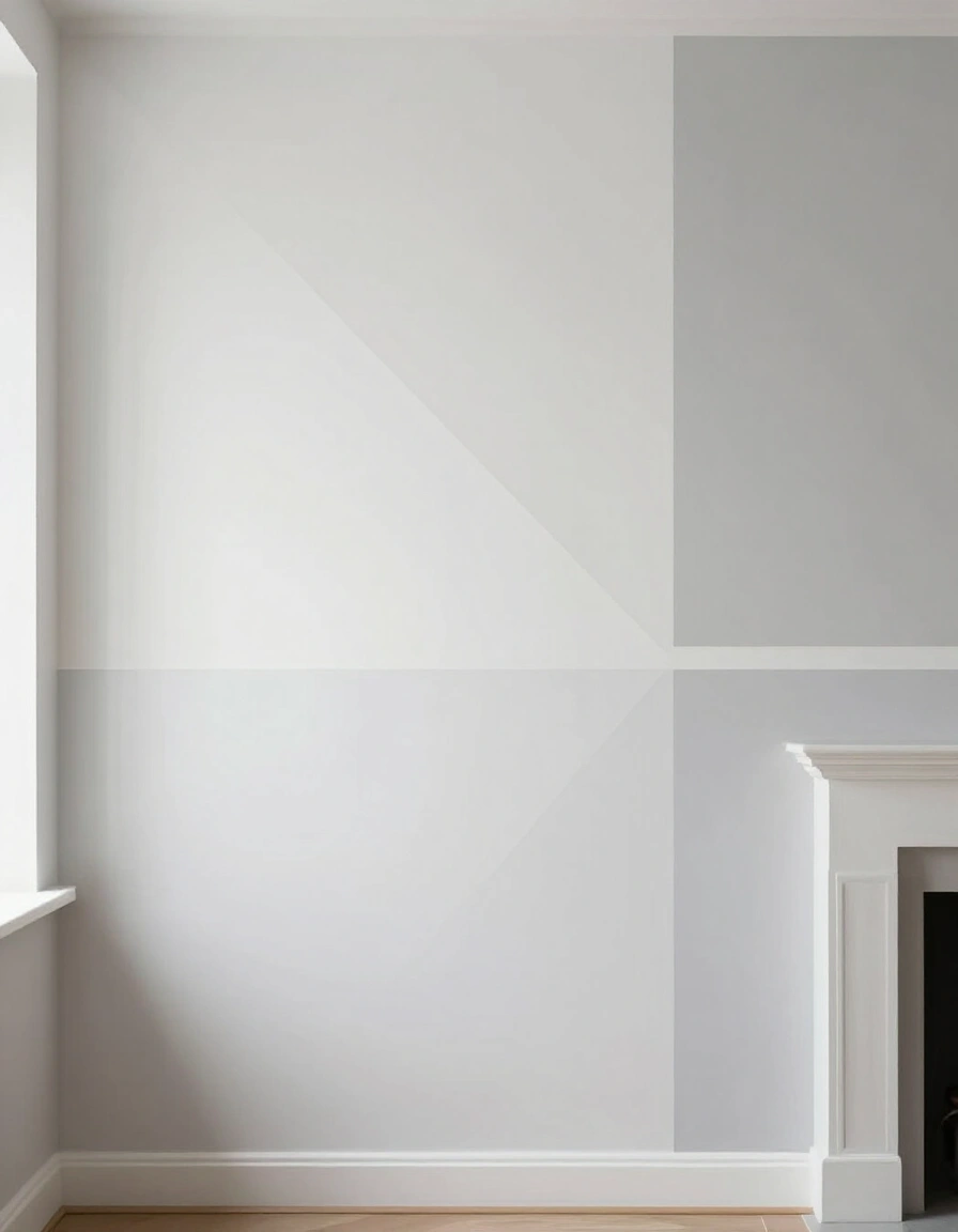1. Minimalist Accent Wall