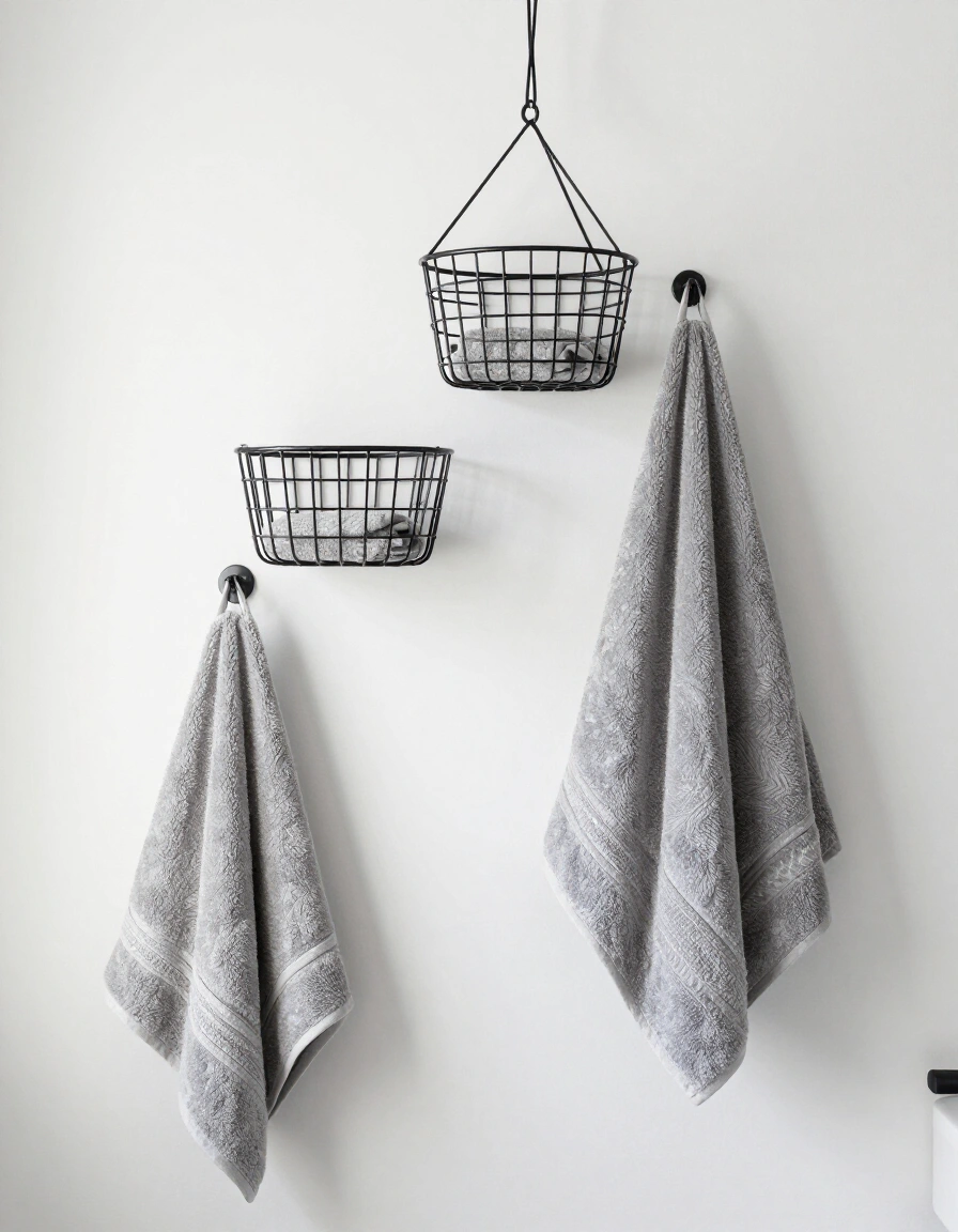 Read more about the article 24 Dreamy Bathroom Organization Ideas with Hanging Baskets