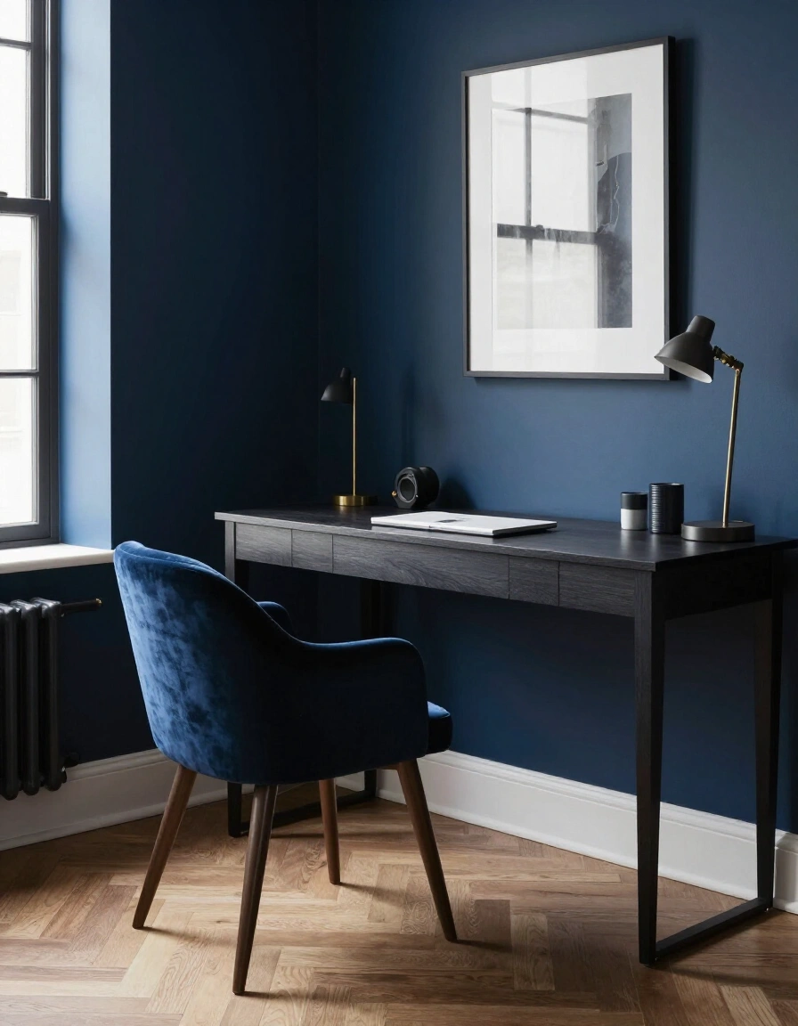 11. Moody/Dark Home Office