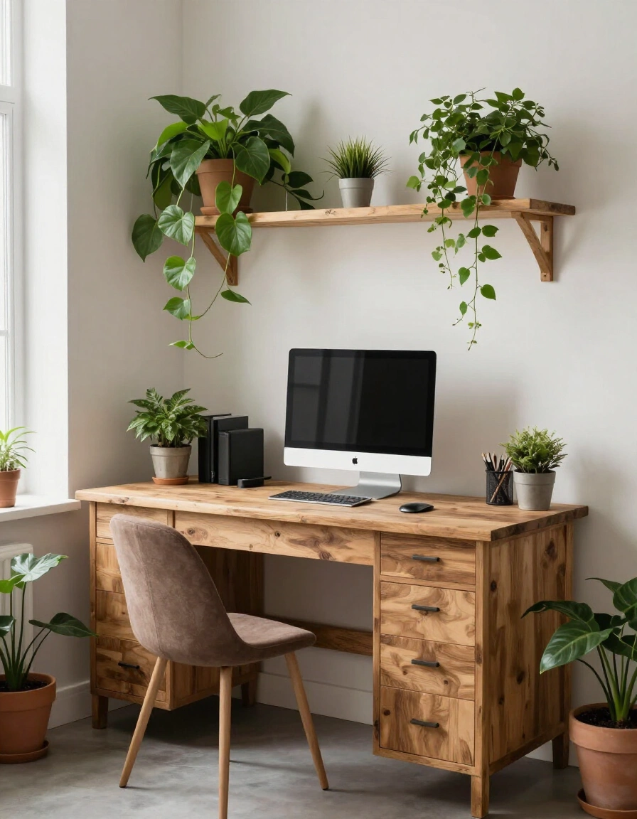 12. Nature-Inspired Nook