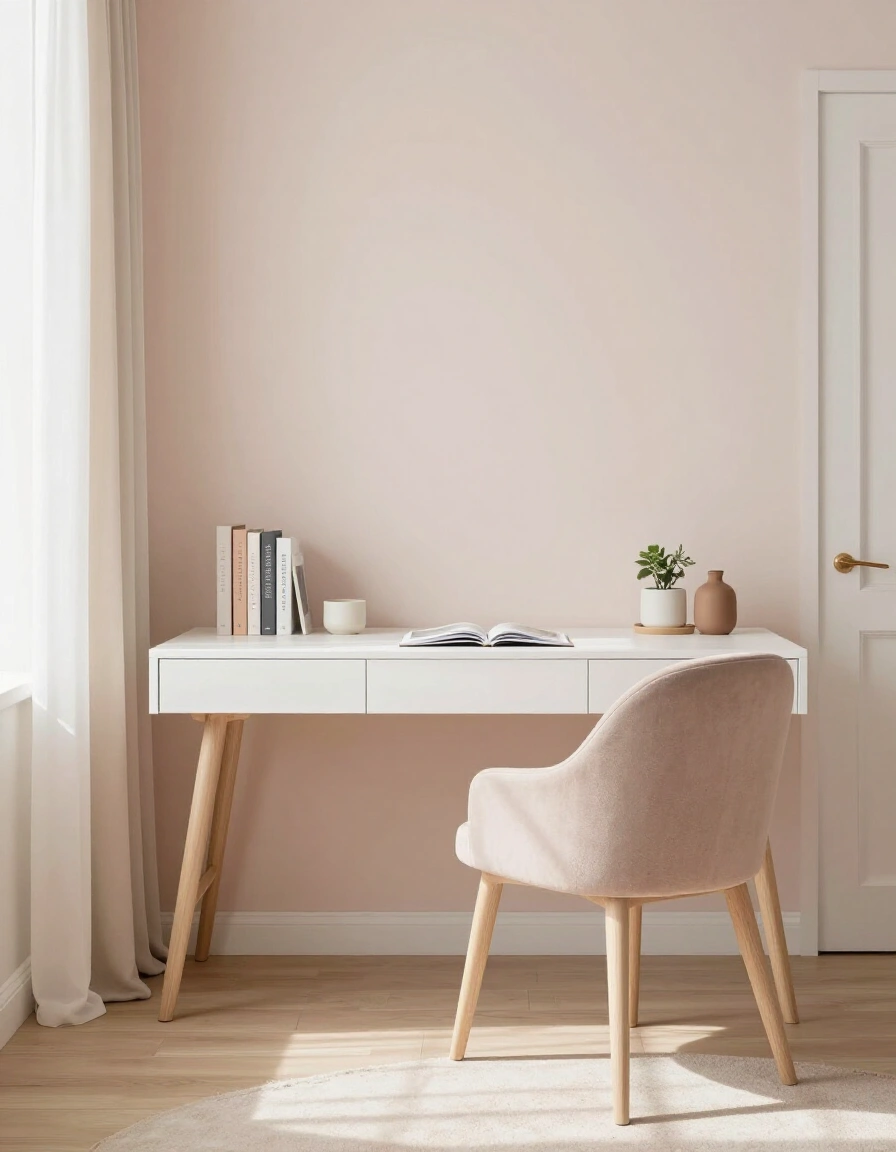 25. Pastel Home Office