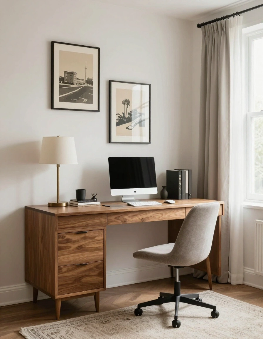 24. Retro Home Office