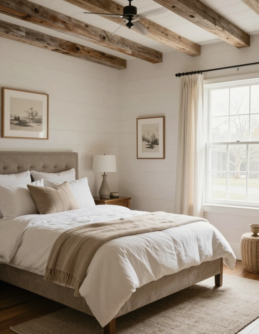 7. Rustic Farmhouse Shiplap