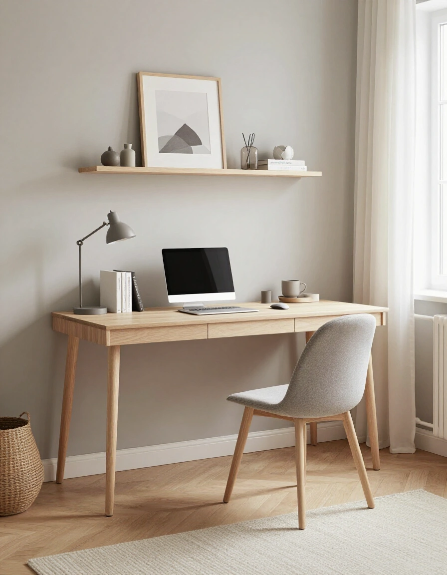 5. Scandinavian Home Office