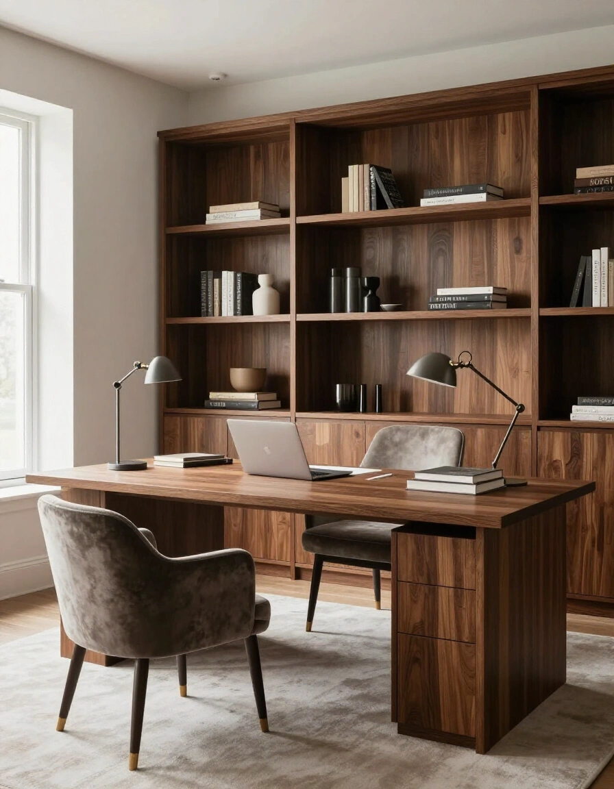 29. Sophisticated Home Office