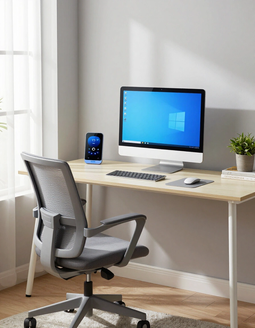 21. Tech-Savvy Home Office
