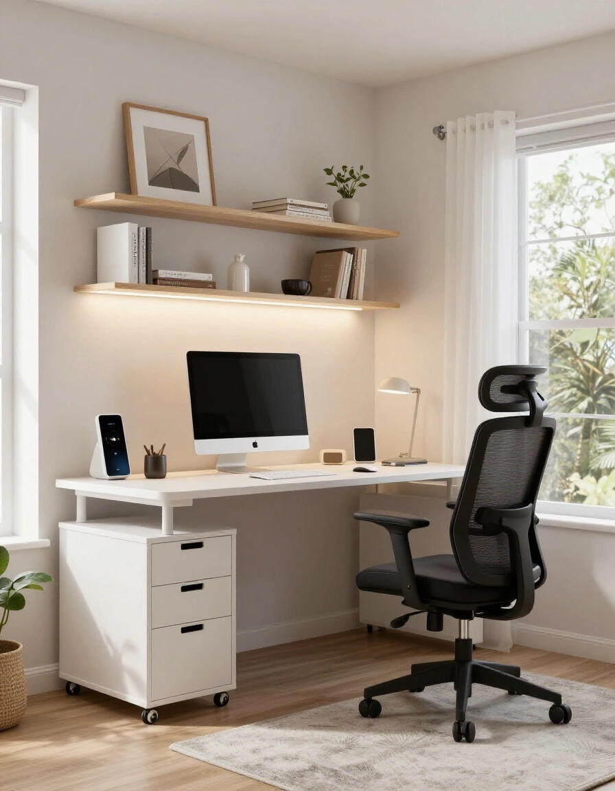 23. Tech-Savvy Setup