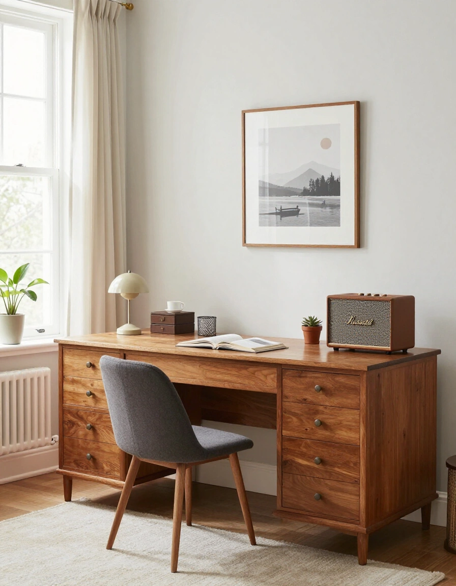 20. Vintage Home Office