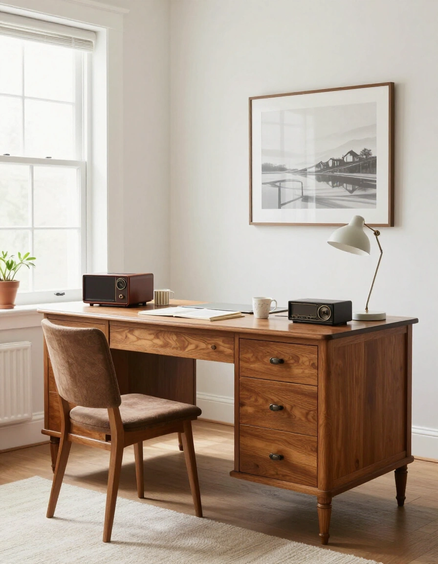 20. Vintage Home Office