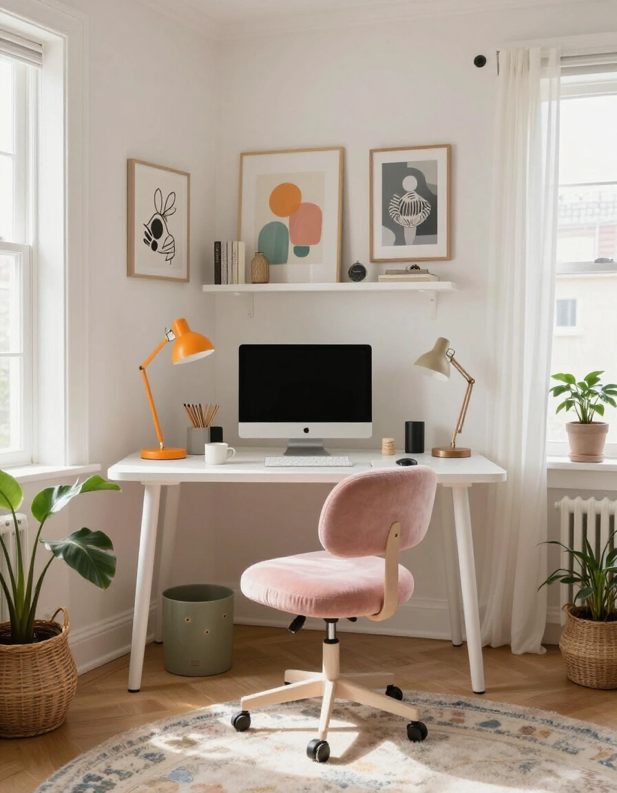 27. Whimsical Home Office