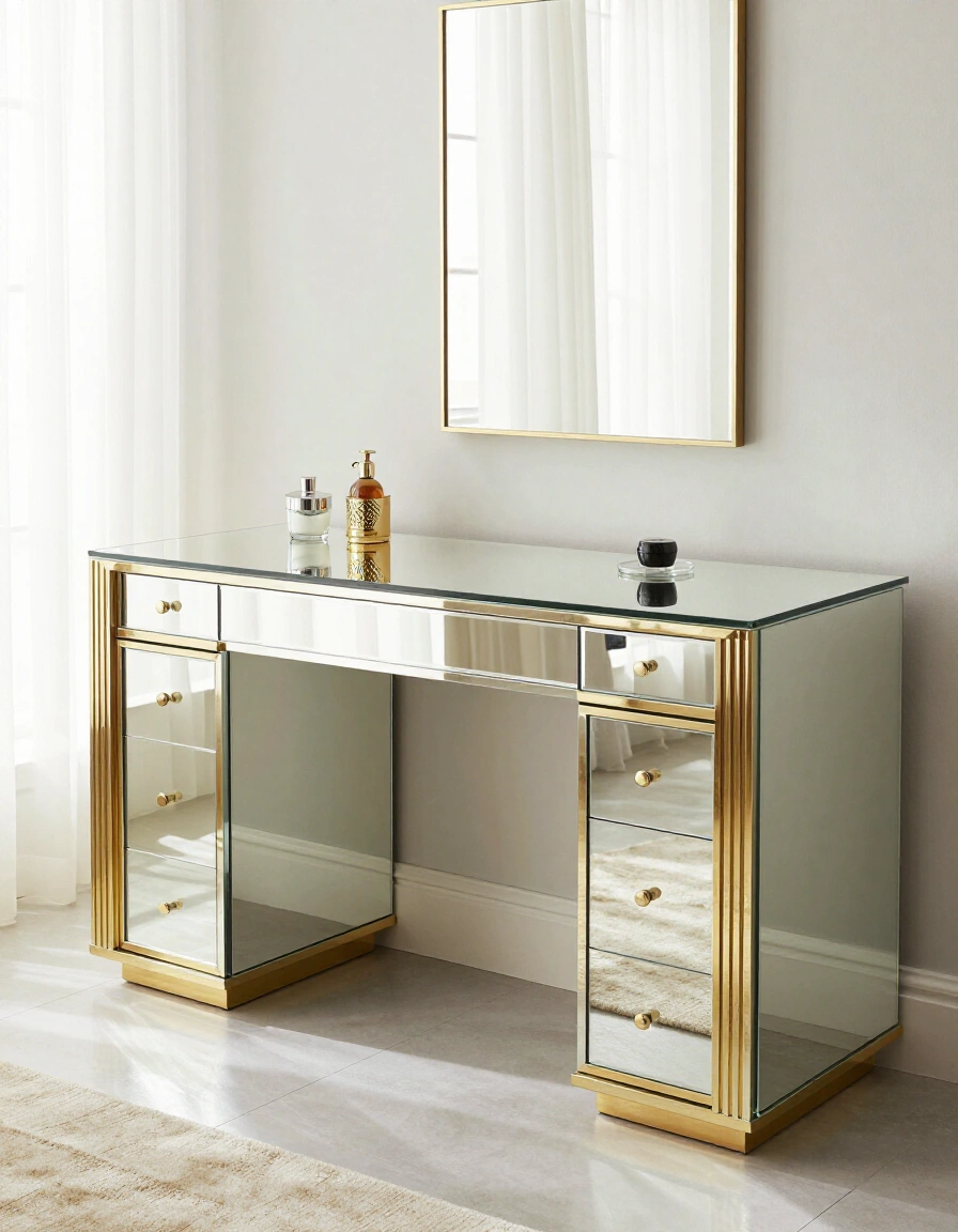17. Art Deco Glam Desk