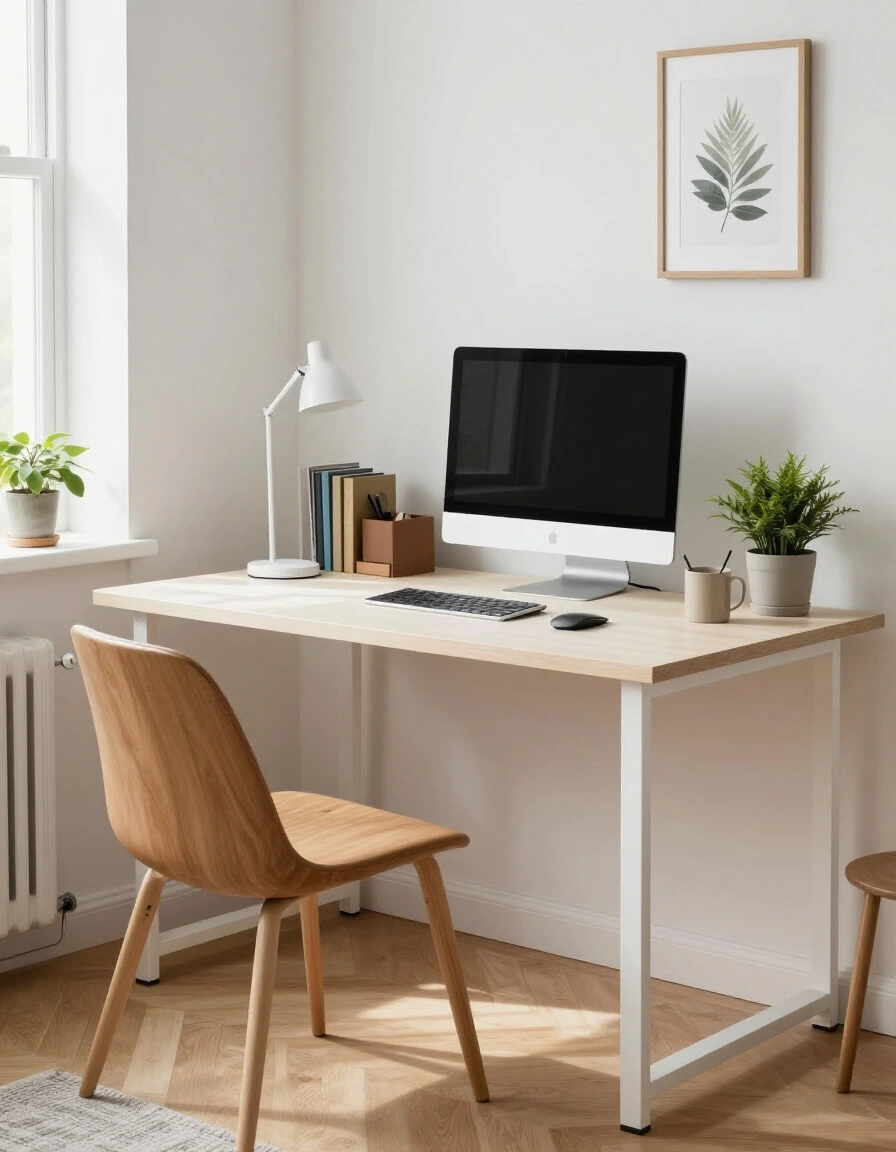 9. Budget-Friendly Chic Desk