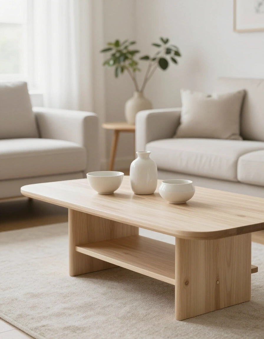 9. Budget-Friendly Japandi Coffee Table