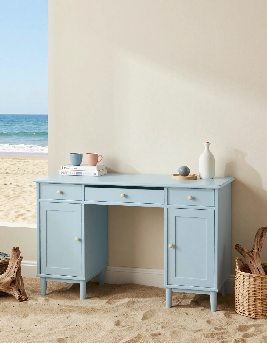 16. Coastal Cool Desk