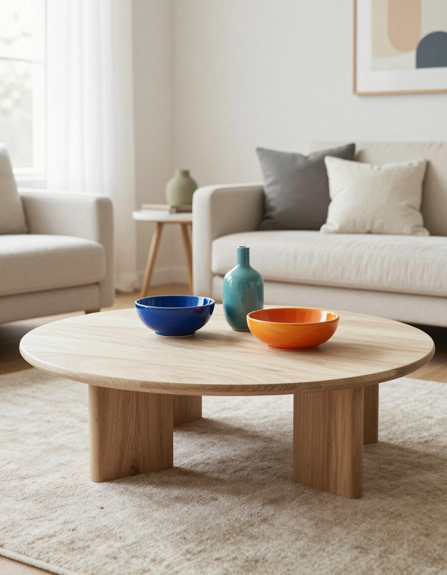 18. Japandi Coffee Table for Maximalists