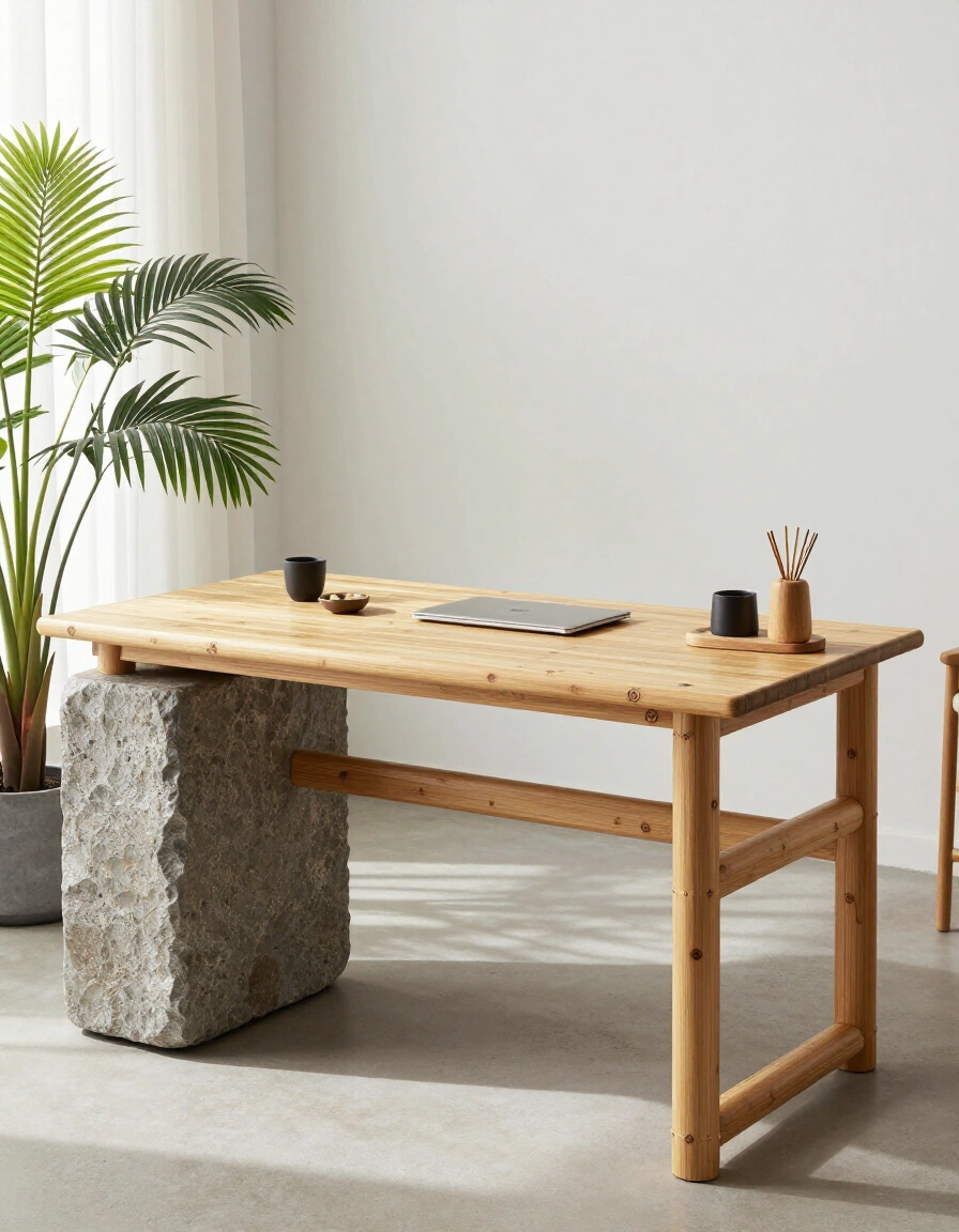 13. Nature-Inspired Desk