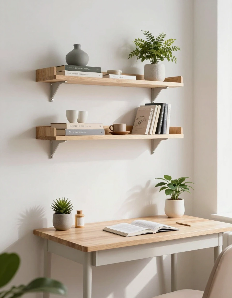 10. Small Space Wonder Desk